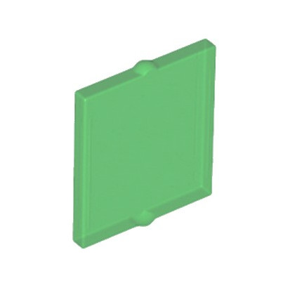 LEGO 6254567 GLASS FOR FRAME 1X2X2 - TRANSPARENT GREEN