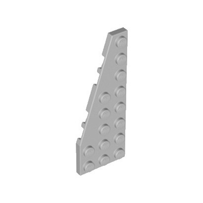 LEGO 4228302 PLATE 3X8 ANGLE GAUCHE - MEDIUM STONE GREY