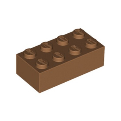 LEGO 6135191 BRIQUE 2X4 - MEDIUM NOUGAT