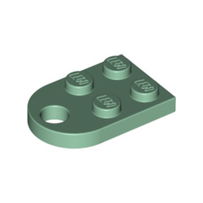 LEGO 6278542 COUPLING PLATE 2X2  - SAND GREEN