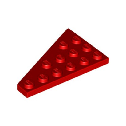 LEGO 6439456 PLATE 4X6 DROITE - ROUGE