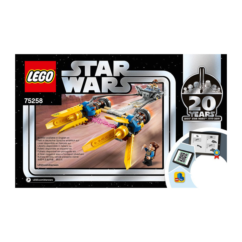 Notice / Instruction Lego Star Wars  75258