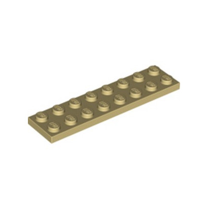 LEGO 4113988 PLATE 2X8 - BEIGE