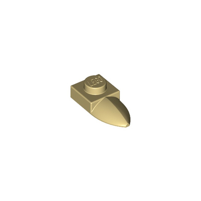 LEGO 4224793 PLATE 1X1 W/TOOTH - TAN