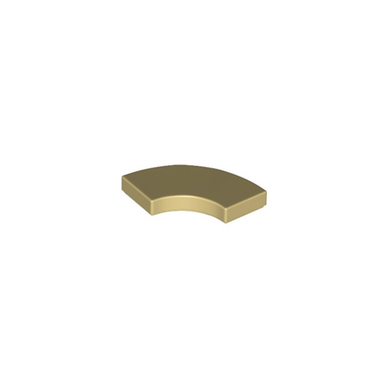LEGO 6226565 PLATE LISSE 2X2 1/4 ROND - BEIGE