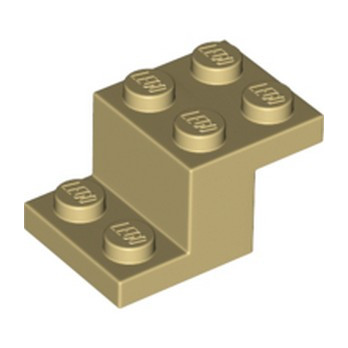 LEGO 6395373 BRIQUE PLATE 2X3X1 1/3 - BEIGE