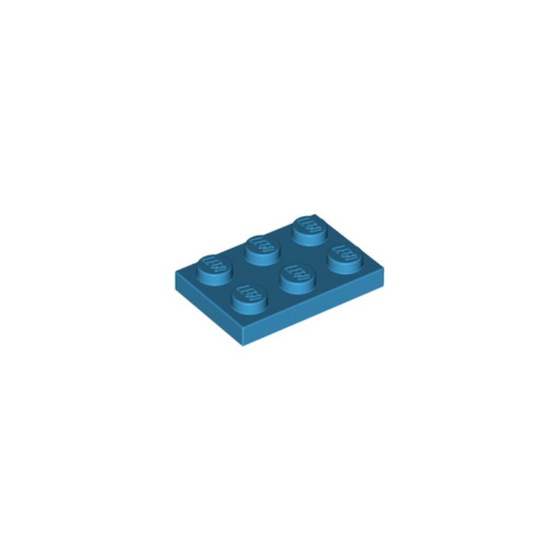 LEGO 6144149 PLATE 2X3 - DARK AZUR