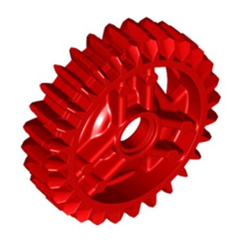 LEGO 6285646 ROUE ENGRENAGE Z28 F. DIFF. 3M - ROUGE