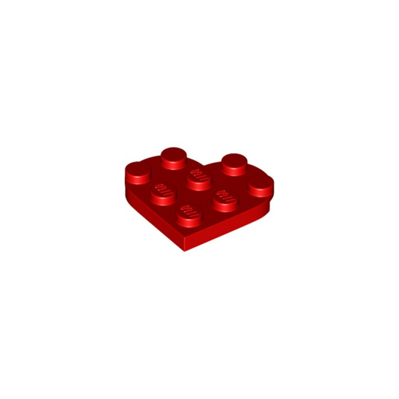 LEGO 6276193 HEART 3X3 - RED