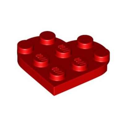 LEGO 6276193 HEART 3X3 - RED
