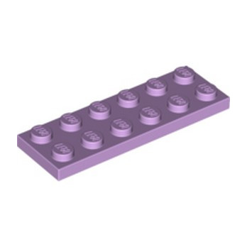 LEGO 6334047 PLATE 2X6 - LAVENDER