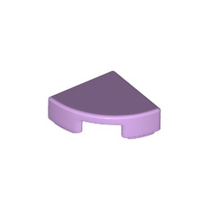 LEGO 6240465 PLATE LISSE 1/4 ROND 1X1 - LAVENDER