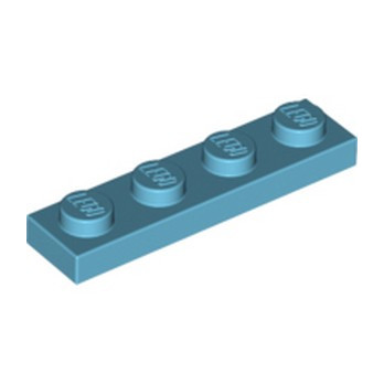 LEGO 6070757 - PLATE 1X4 - MEDIUM AZUR