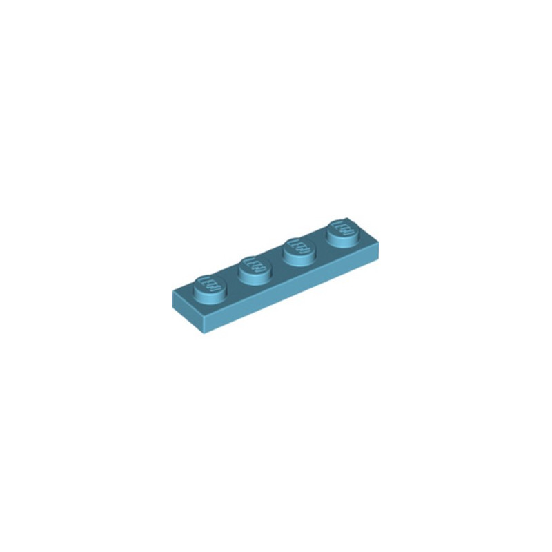 LEGO 6070757 - PLATE 1X4 - MEDIUM AZUR