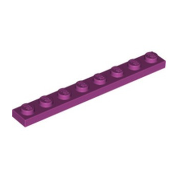 LEGO 6109929 PLATE 1X8 - MAGENTA