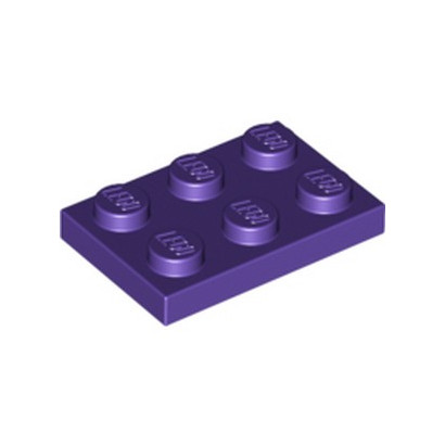 LEGO 4225142 PLATE 2X3 - MEDIUM LILAC