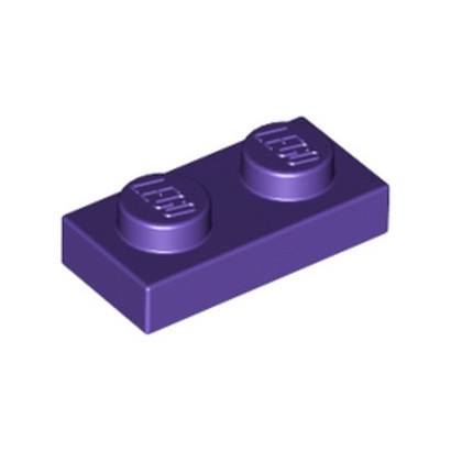 LEGO 4655695 PLATE 1X2 - MEDIUM LILAC