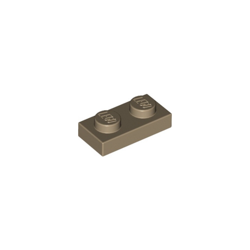 LEGO 4528604 PLATE 1X2 - SAND YELLOW