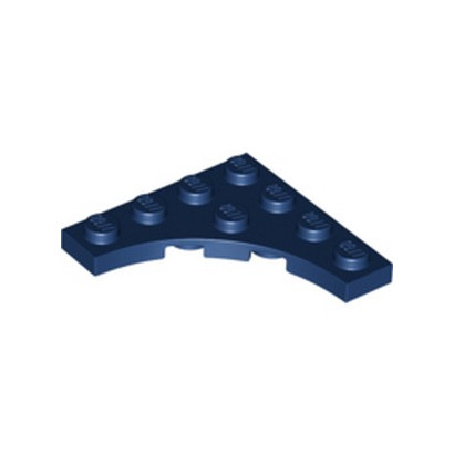 LEGO 6267169 PLATE 4X4 ROND INV - EARTH BLUE