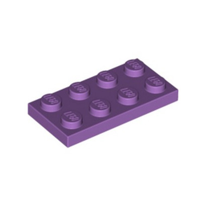 LEGO 4619516 PLATE 2X4 - MEDIUM LAVENDER