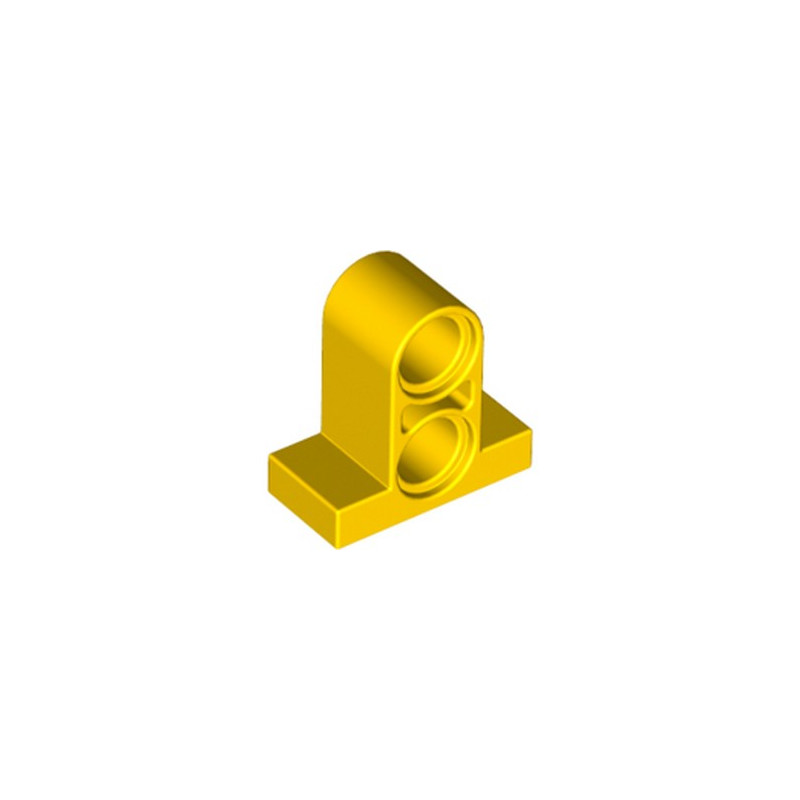 LEGO 6247387 T-BEAM W. PLATE 1X2 W. TUBE - JAUNE