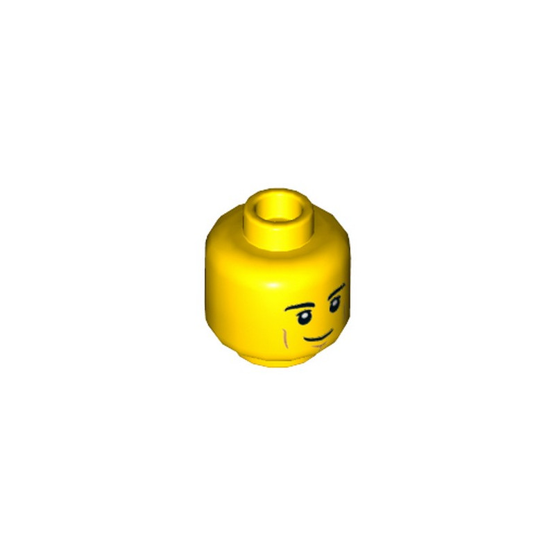 LEGO 6283875 MAN HEAD - YELLOW