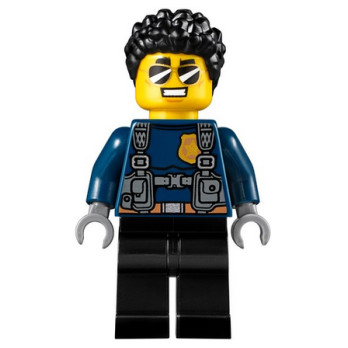 Mini Figurine LEGO® : City - Policier Duke DeTain