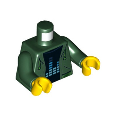 LEGO 6294404 PRINTED TORSO - EARTH GREEN