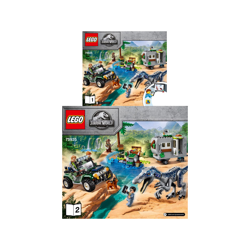Notice / Instruction Lego  Jurassic World 75935