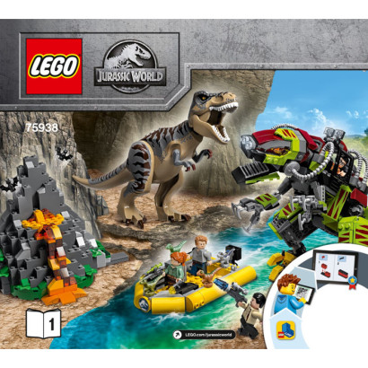 Notice / Instruction Lego  Jurassic World 75938