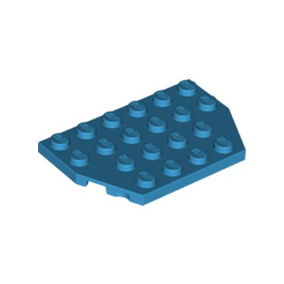 LEGO 6220712 PLATE 4X6 26° - DARK AZUR