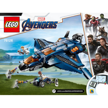 Instruction Lego Super Heroes 76126