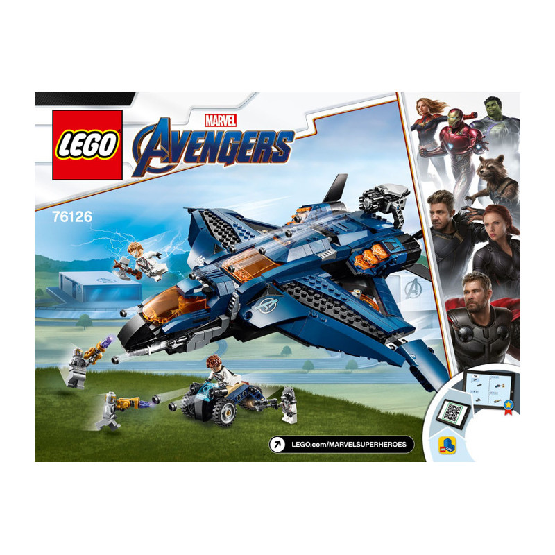 Notice / Instruction Lego Super Heroes 76126