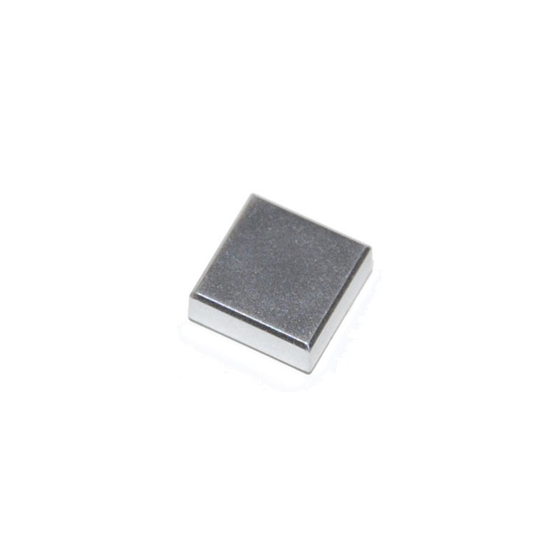 LEGO 6237120 PLATE LISSE 1X1 - METAL SILVER