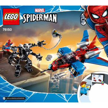 Instruction Lego Super Heroes 76150