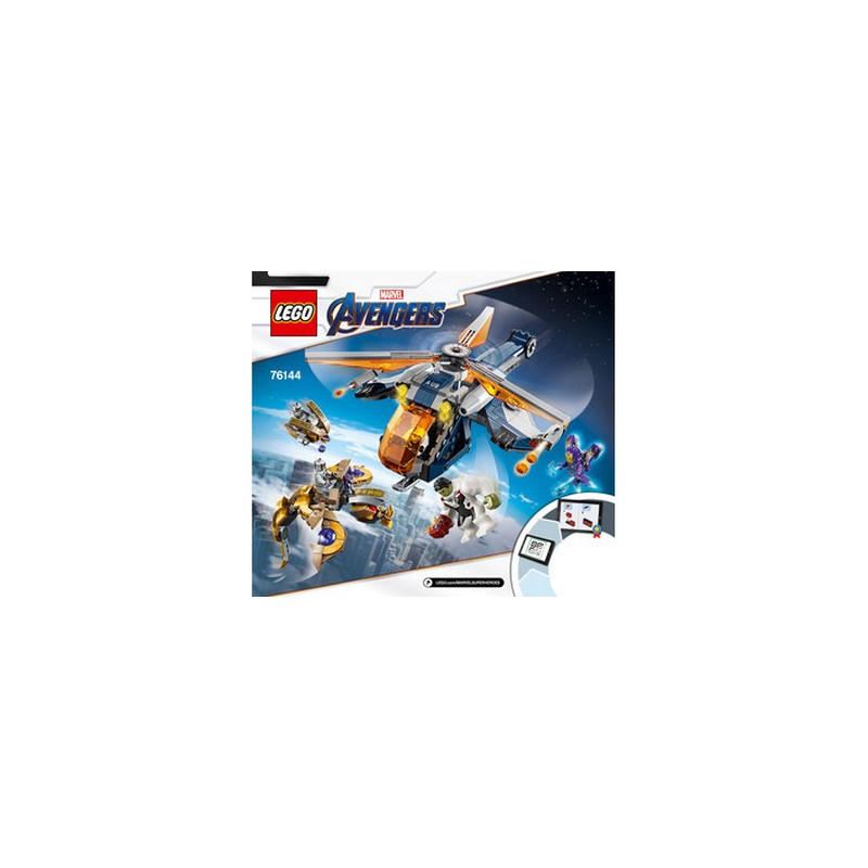 Instruction Lego Super Heroes 76144
