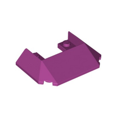 LEGO 6295119 ROOF FRONT 6X4X1 - MAGENTA
