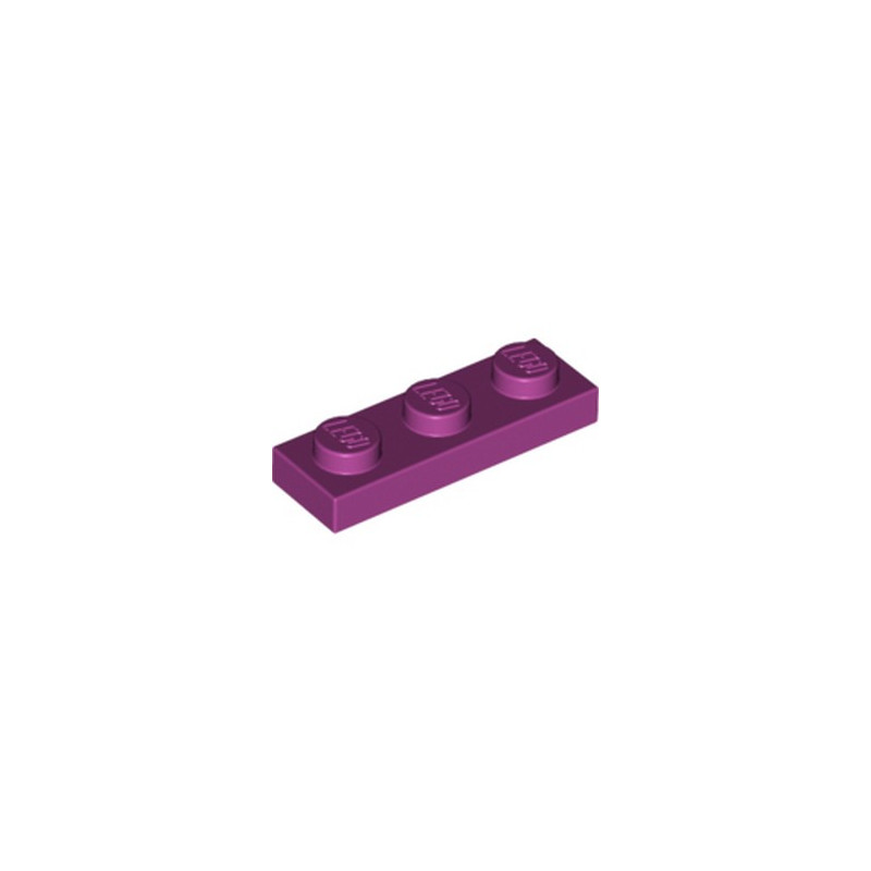 LEGO 6022048 PLATE 1X3 - MAGENTA
