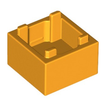 LEGO 6439231 BOX 2X2 - FLAME YELLOWISH ORANGE