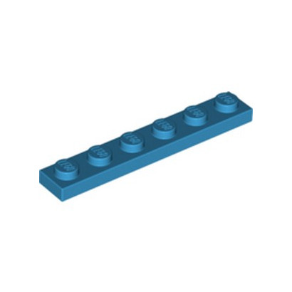 LEGO 6151657 PLATE 1X6 - DARK AZUR