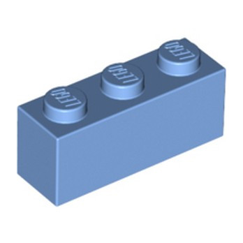 LEGO 6014087 BRICK 1X3 - MEDIUM BLUE