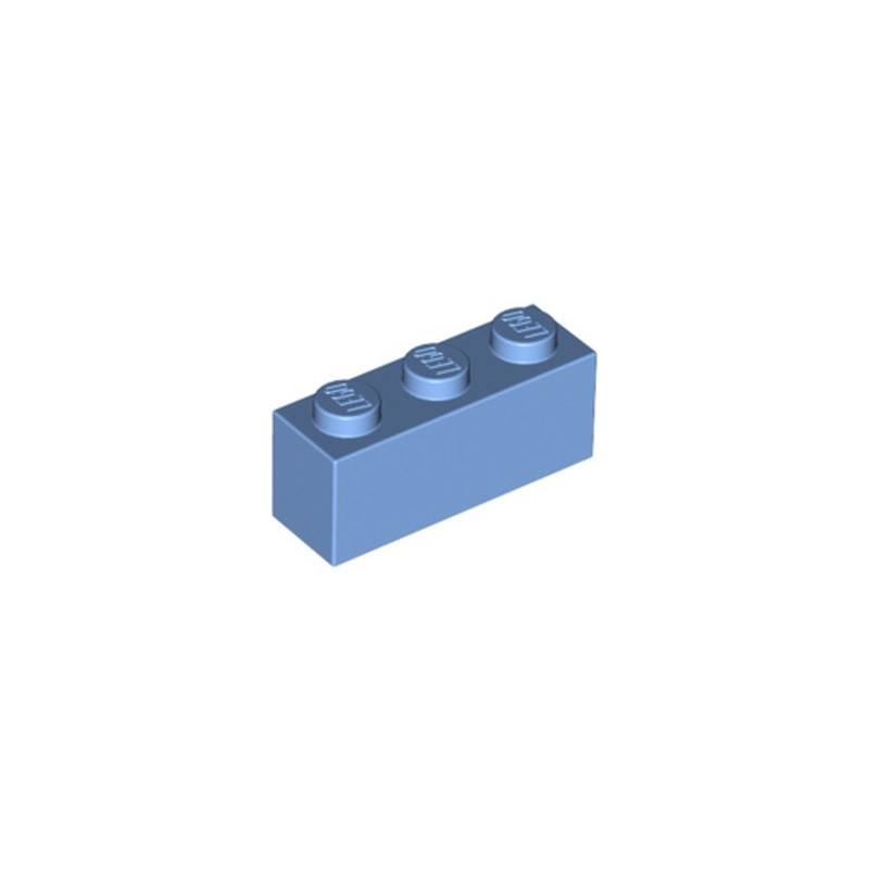 LEGO 6014087 BRIQUE 1X3 - MEDIUM BLUE