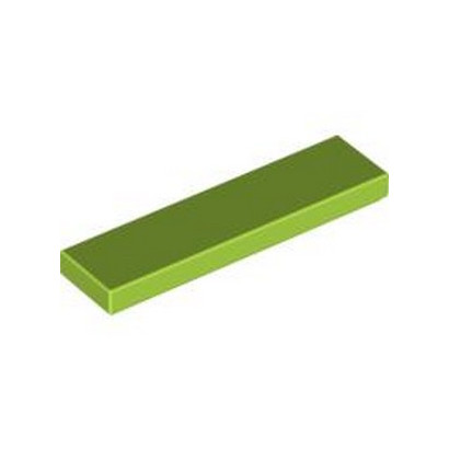 LEGO 4164021 PLATE LISSE 1X4 - BRIGHT YELLOWISH GREEN