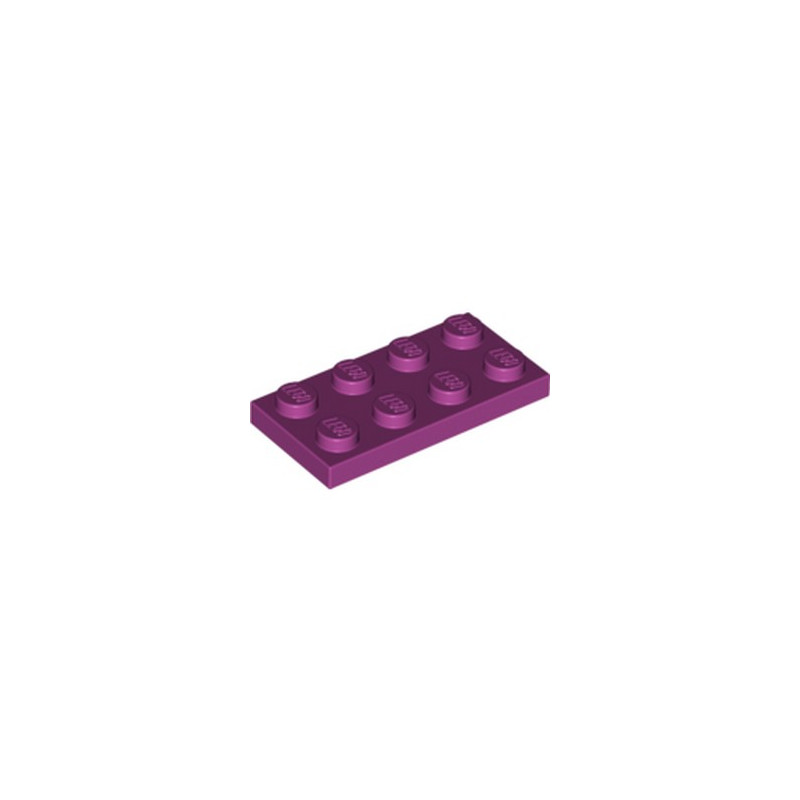 LEGO 6037658 PLATE 2X4 -  MAGENTA