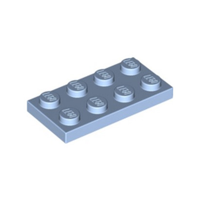LEGO 6132418 PLATE 2X4 - LIGHT ROYAL BLUE