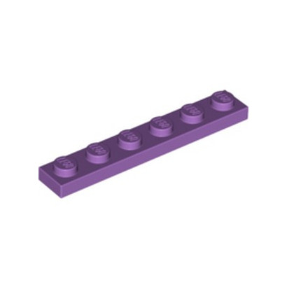 LEGO 4649745  PLATE 1X6 - MEDIUM LAVENDER