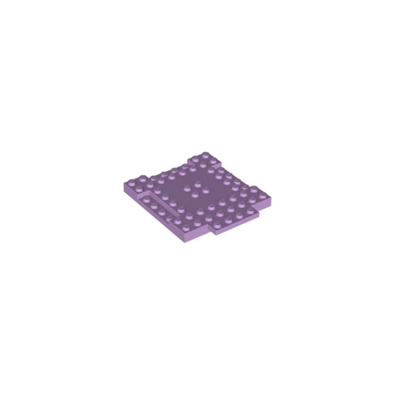LEGO 6273861 PLAQUE 8X8X6,4 - LAVENDER