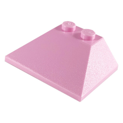 LEGO 6292804 ROOF TILE 3X4, 25°/45° - ROSE CLAIR