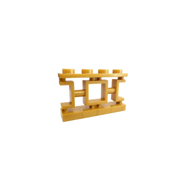 LEGO 6195089 BALUSTRADE 1X4X2 - WARM GOLD