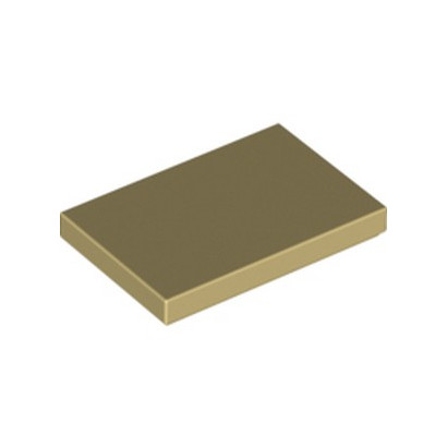 LEGO 6175367 PLATE LISSE 2X3 - BEIGE